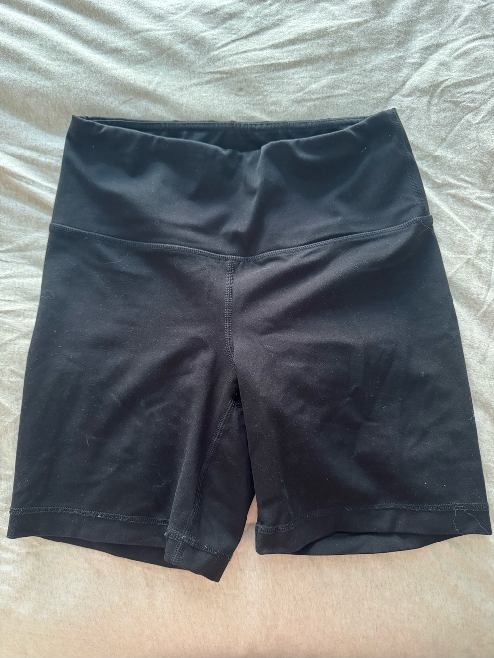 black yogalicious biker shorts